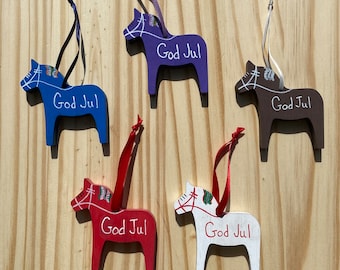 Dala Horse Ornaments