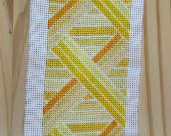 Geometric Bookmark - Yellows