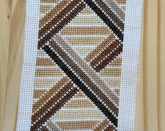 Geometric Bookmark - Browns