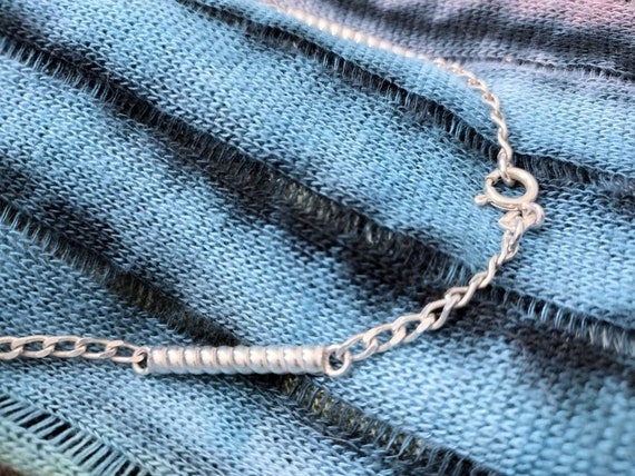 Sterling Silver Italian Made Frado Necklace, Vint… - image 5