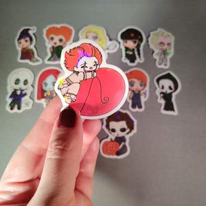 5cm Halloween Holo Sticker