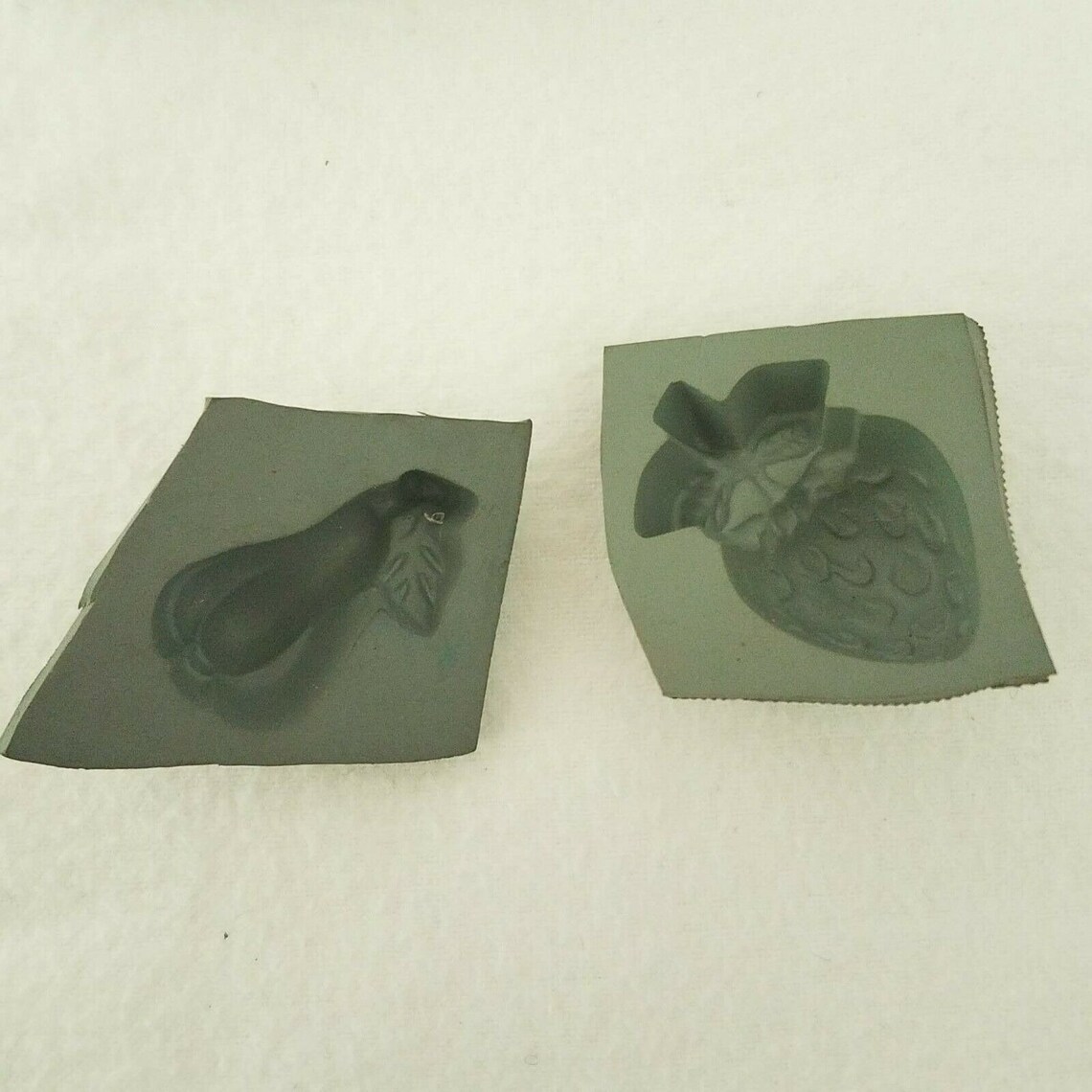 Rubber Cream Cheese Candy Mold Vintage Fruit/veggie Candy Mint Etsy