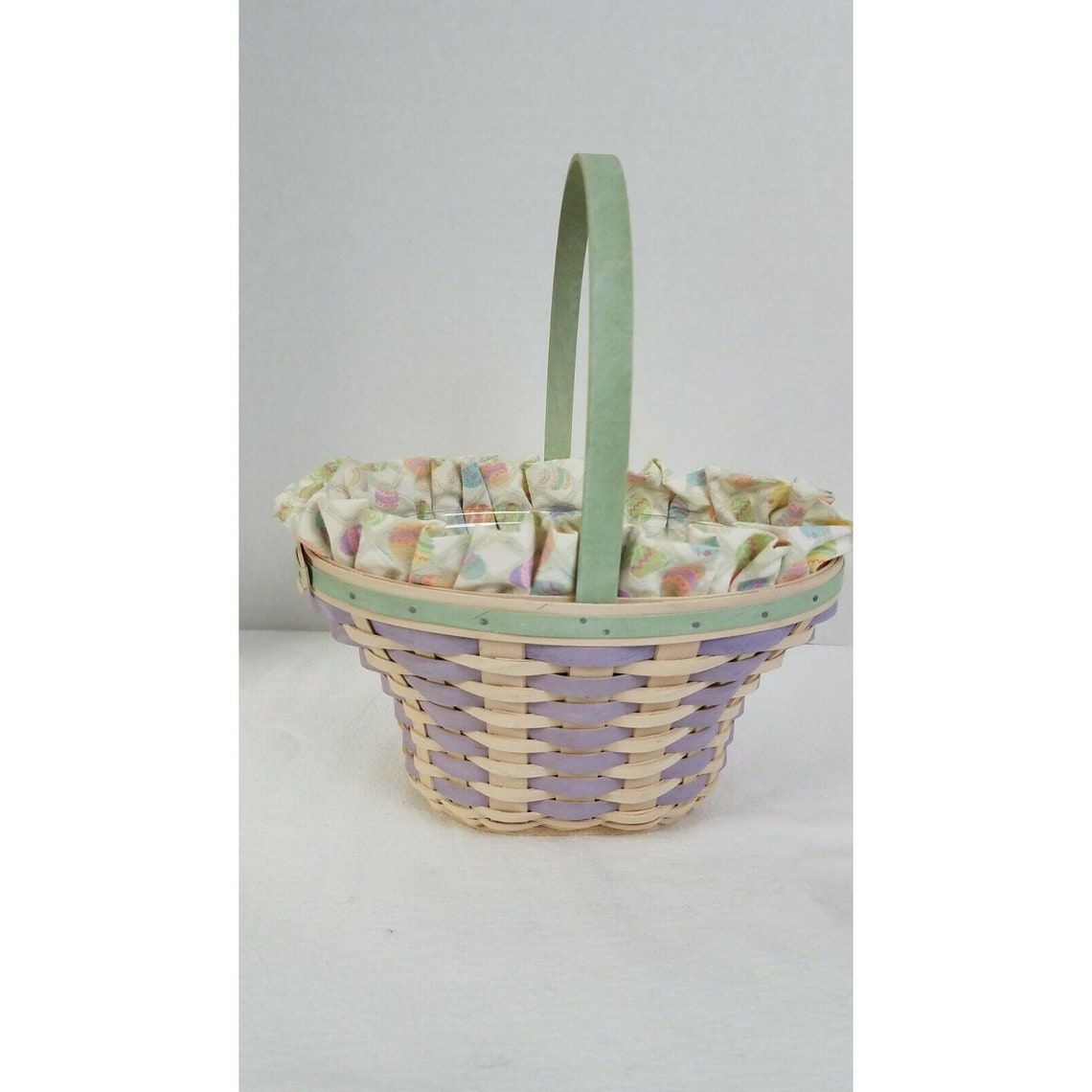 Longaberger 2004 Whitewashed Easter Basket Set18TH Etsy