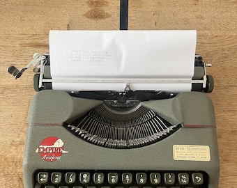 アンティーク 1945 エルメス ベビー タイプライター、グレー、メタル