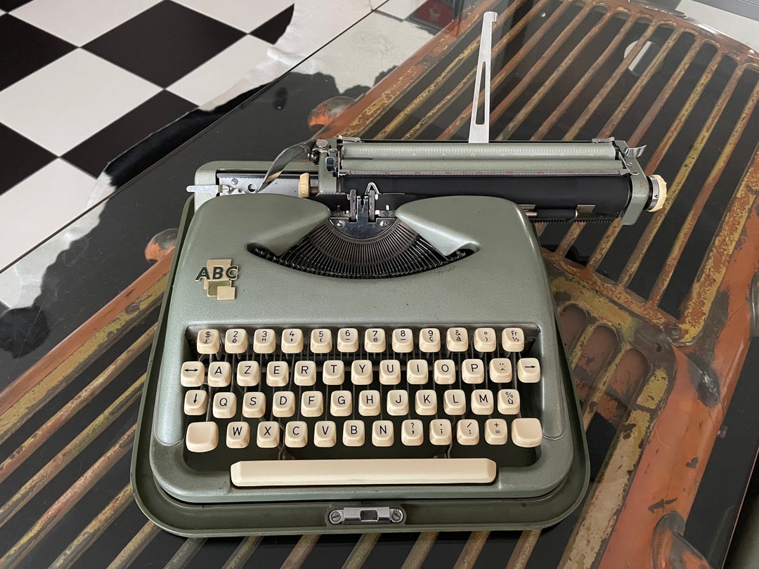 ABC Typewriter Etsy