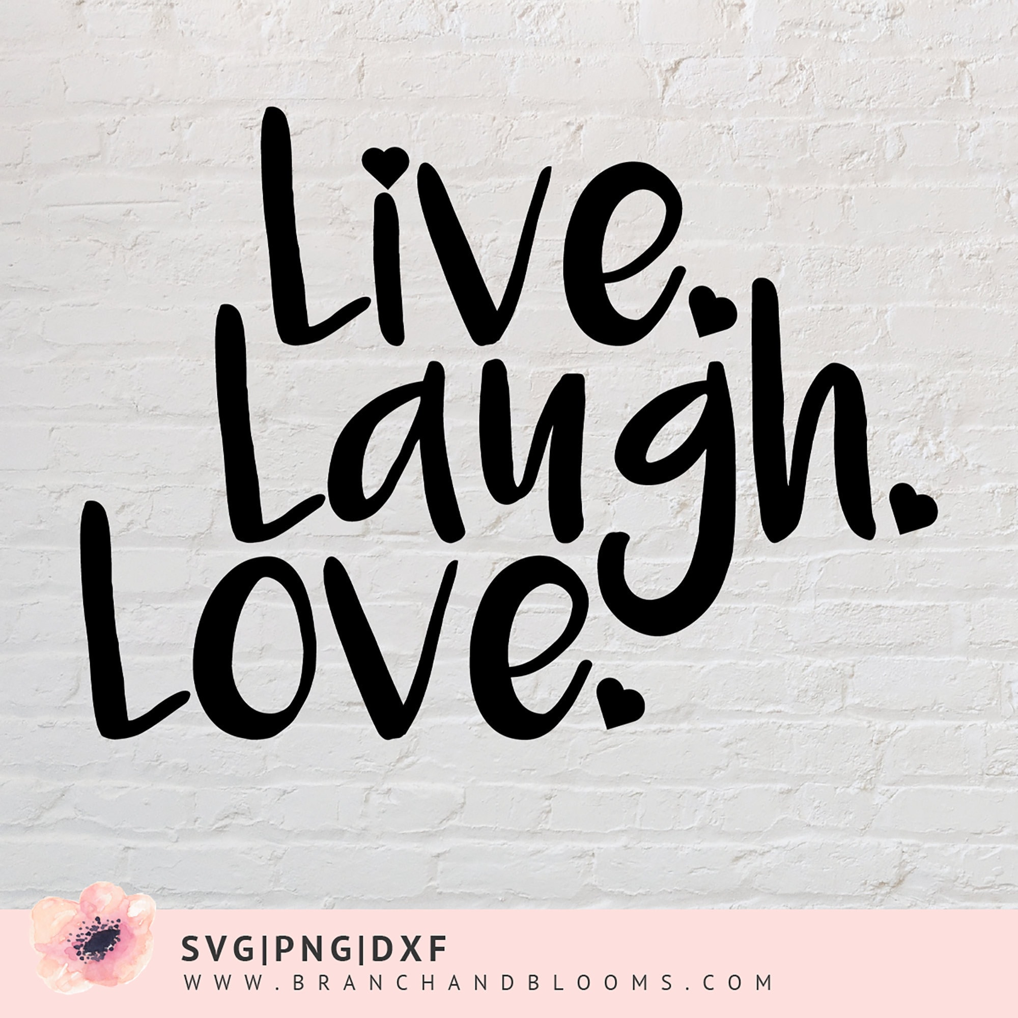 Live Laugh Love SVG - Etsy
