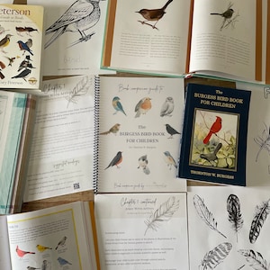 Burgess Bird Book para niños Libro complementario y guía para cuadernos