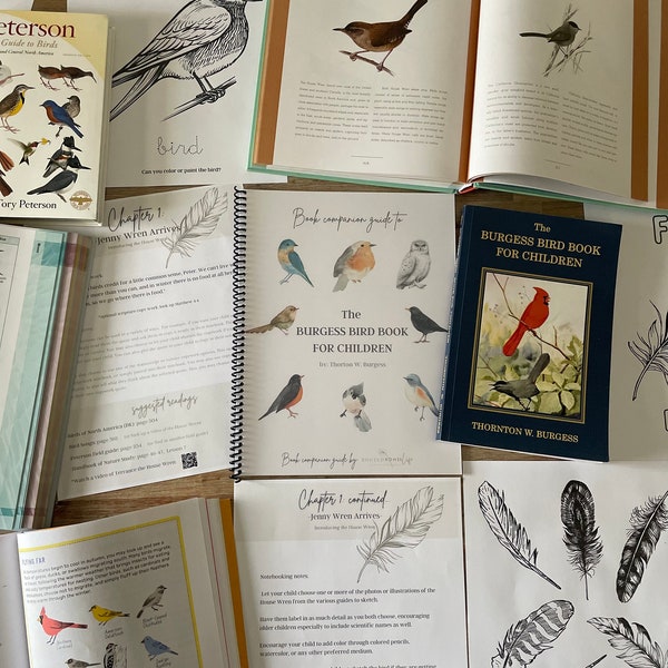 Burgess Bird Book for Children Book Companion & Notebooking Guide