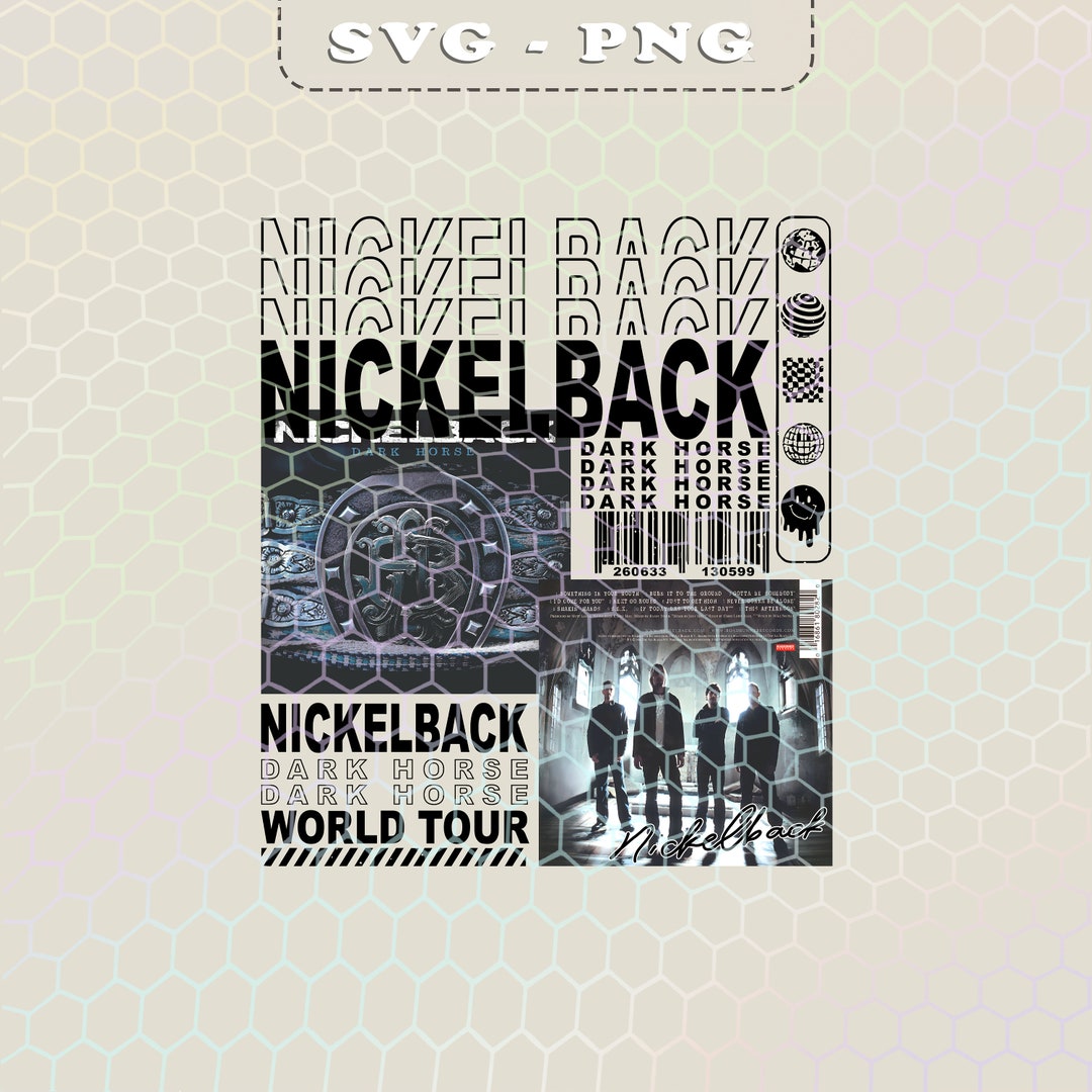 Nickelback Dark Horse PNG, Dark Horse World Tour Tour 2023 PNG, Get ...