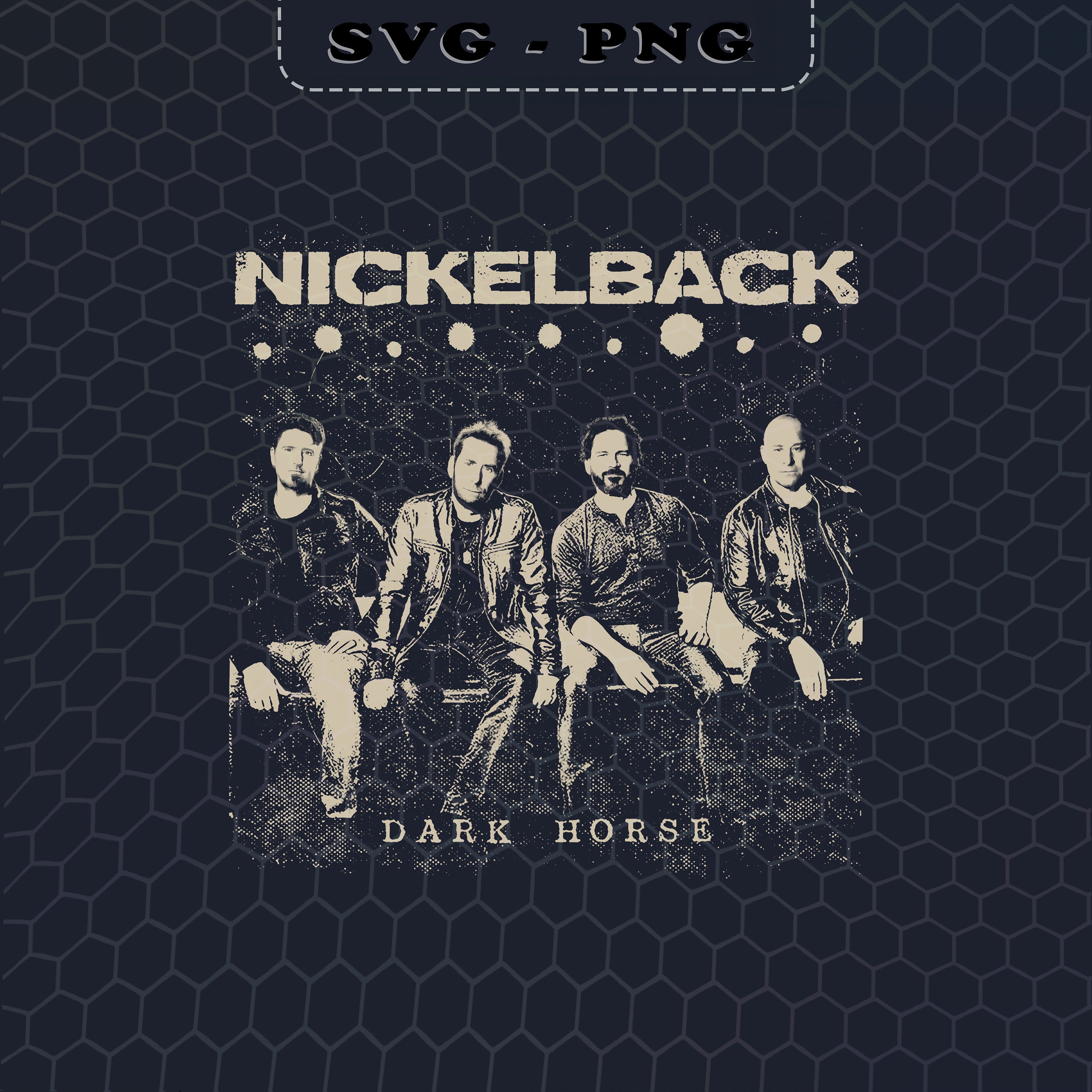 Nickelback Dark Horse PNG Dark Horse World Tour Tour 2023 - Etsy