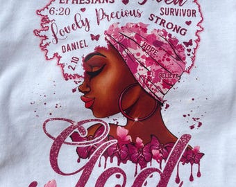 Camiseta de concientización sobre el cáncer de mama: Usamos rosa en octubre