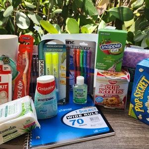 College Student Care Package, Thinking of you , Hugs from home.