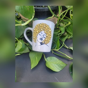 Bling Coffee Mugs, Coffee Cup, Bling, Gift Idea
