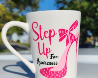 Taza Concientización sobre el cáncer de mama