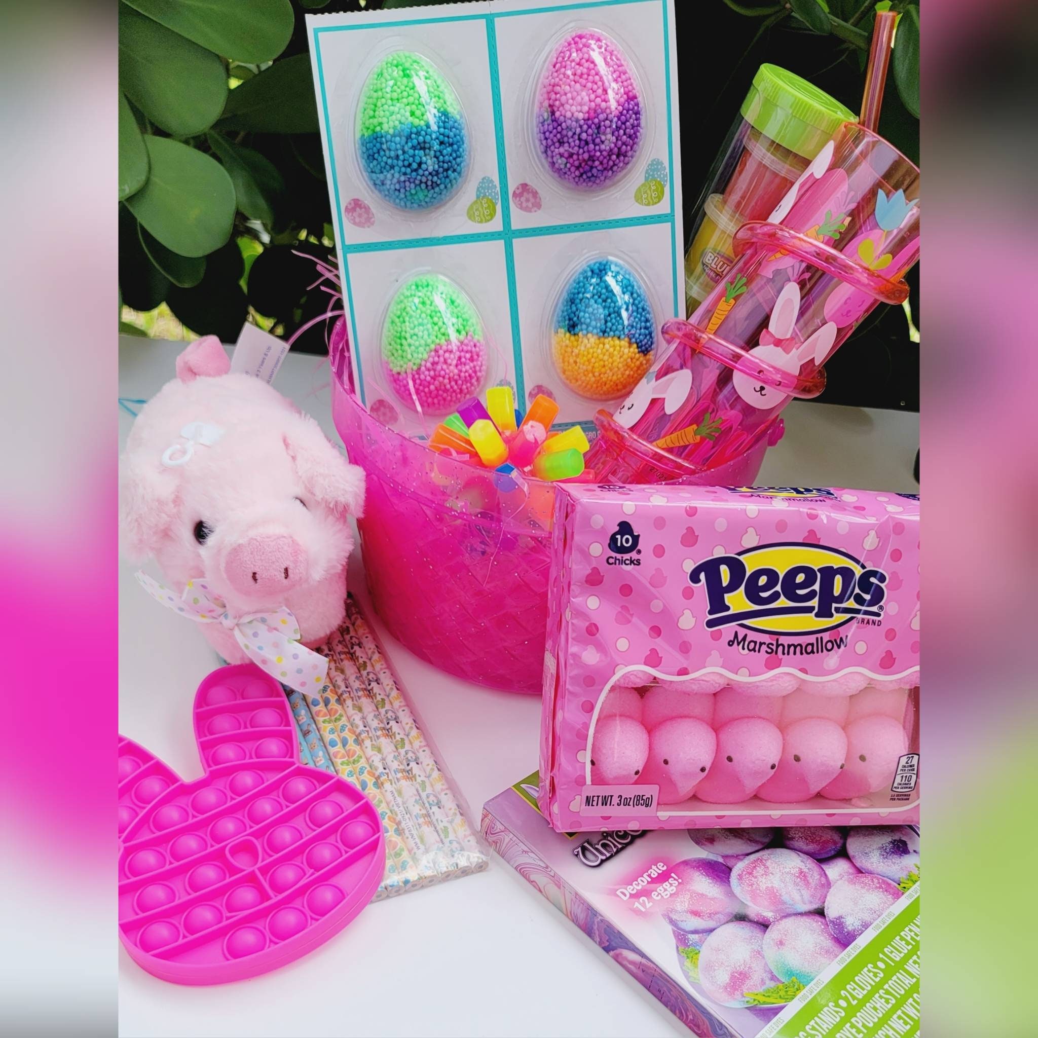 Light up Easter Basket for Kids Etsy