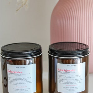 Personalized gift for teachers, teachers, educators, unique gift, THANK YOU for helping me grow, end-of-year gift. Gift, Candle