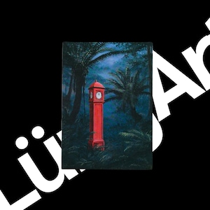 Kunstkarte - Titel: Uhrwald | Geschenk | Dekoration