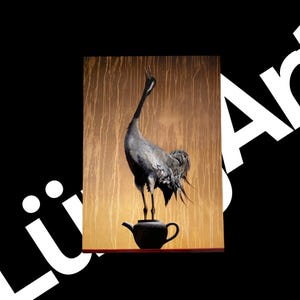 Kunstkarte - Titel: Teatime | Geschenk | Dekoration