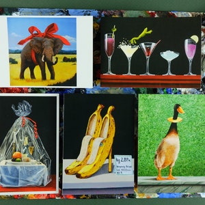 Kunstkarten Set - Titel: Das Gute-Laune-Set | Kunstkarten | Geschenk | Dekoration