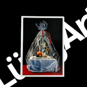 Kunstkarte - Titel: Candlelight-Dinner-Bringdienst | Geschenk | Dekoration