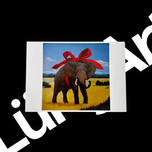 Kunstkarte - Titel: Der Elegant | Geschenk | Dekoration