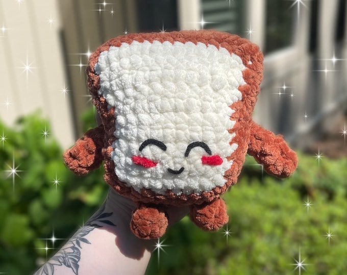 Crochet Toast Plushie