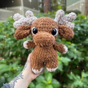 Moose Crochet Plushie