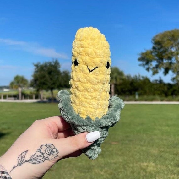 Corn Crochet Plushie