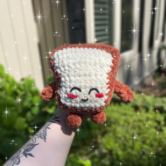 Crochet Toast Plushie