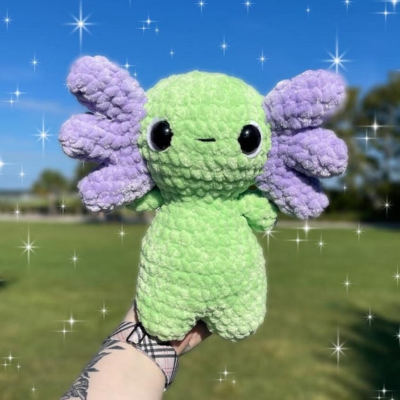 Axolotl Crochet Plushie