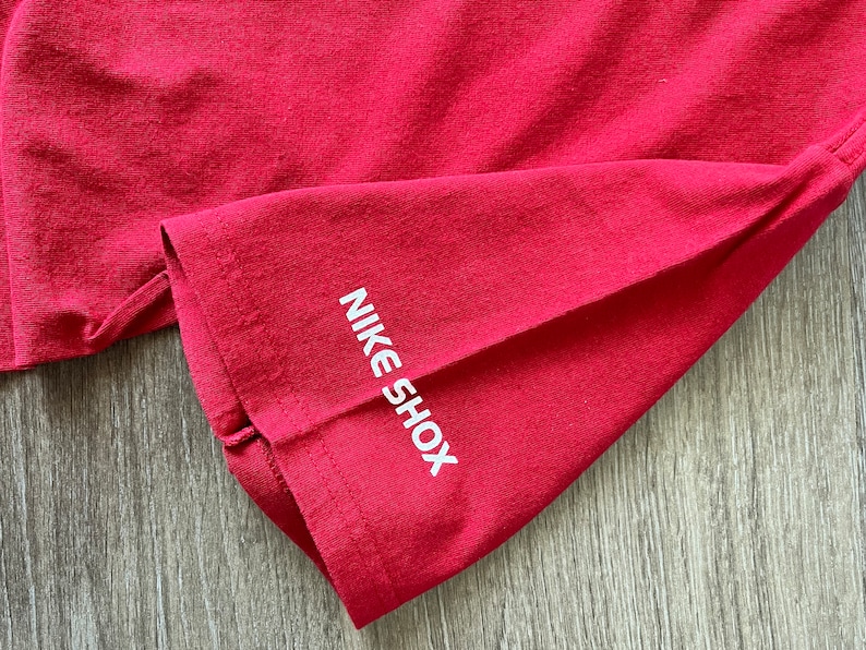 Vintage Deadstock Y2K Nike Shox Animal Graphic Shirt Size Small Made in Canada - Rare FREE SHIP image 4