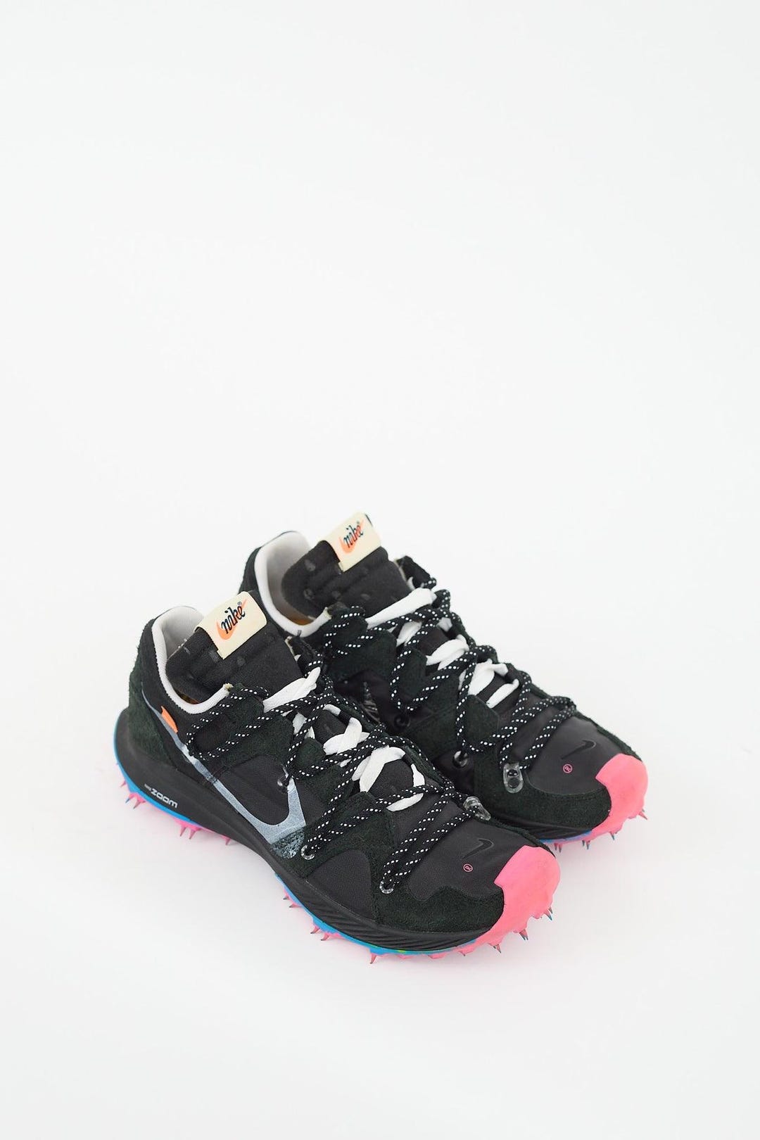 靴 Nike Zoom Terra Kiger5 Off-White Black Nike Zoom Terra Kiger 5 Off-White Black (Women's) - CD8179