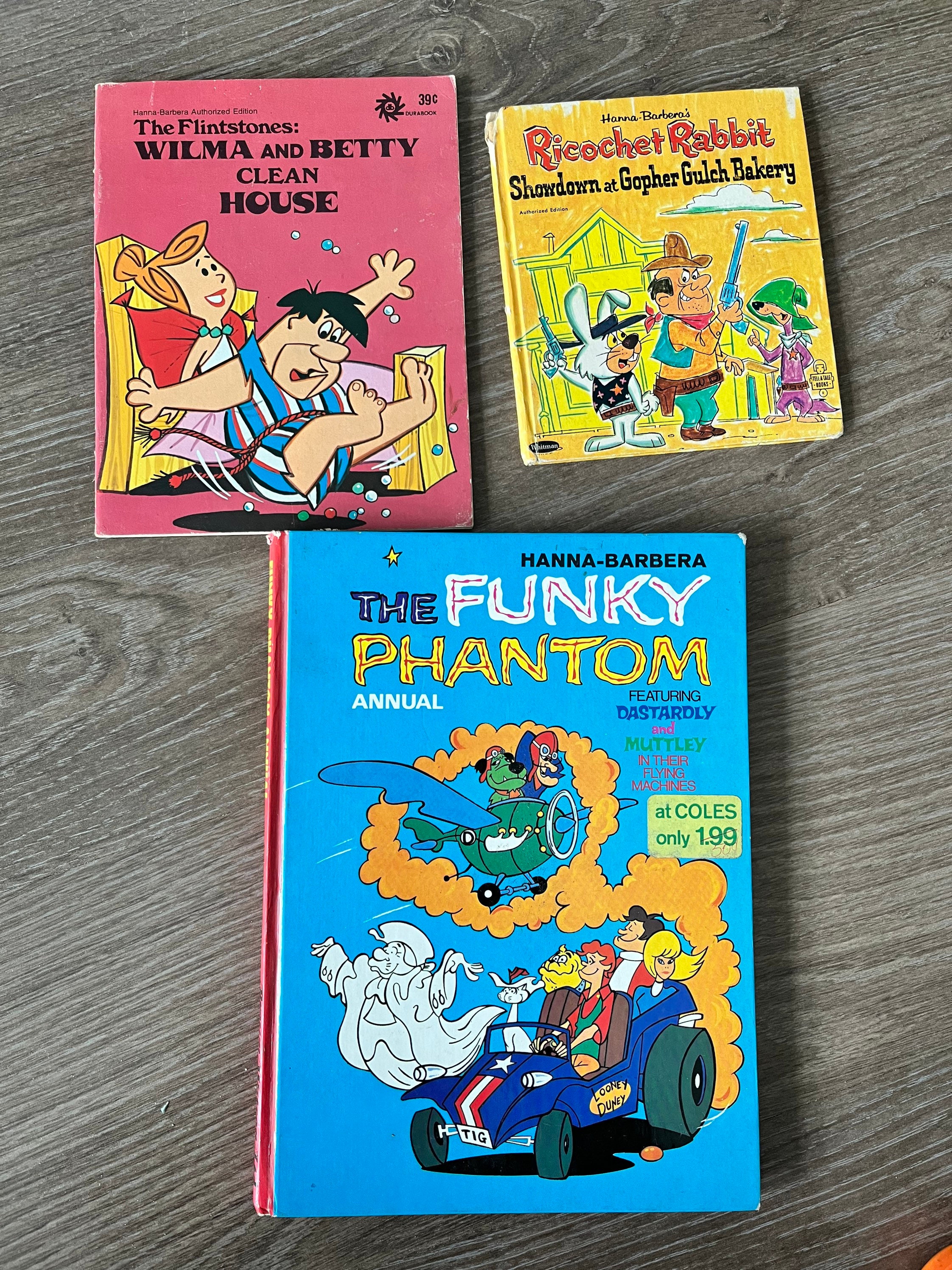 Hanna Barbera Books - Etsy Hanna Barbera Books - Etsy