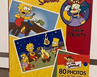 Rare 2002 The Simpsons (Camp) Kamp Kristy Photo Album Brand New FREE SHIP