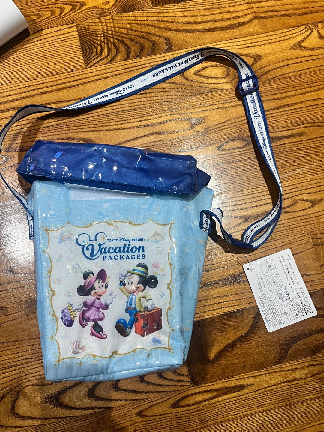 Tokyo Disney Resort Vacation Packages Travel Bag Popcorn Bucket
