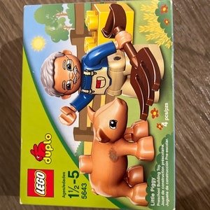 Lego Duplo 5643 Little Piggy - Éleveur de porcs - Neuf, scellé - Thème de la ferme livraison gratuite