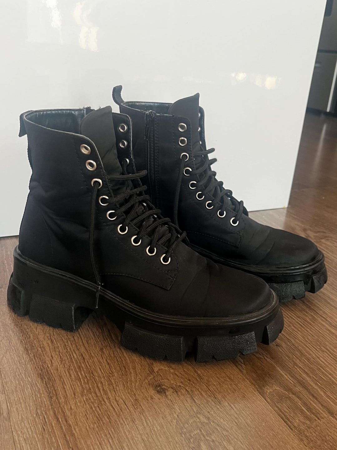 Steve Madden OFFLINE - Stivaletti con plateau - black/nero
