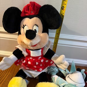 Vintage Disney Minnie Mouse Plush stuffed animal Plushies Stuffies lot - FREE SHIP Bild 4
