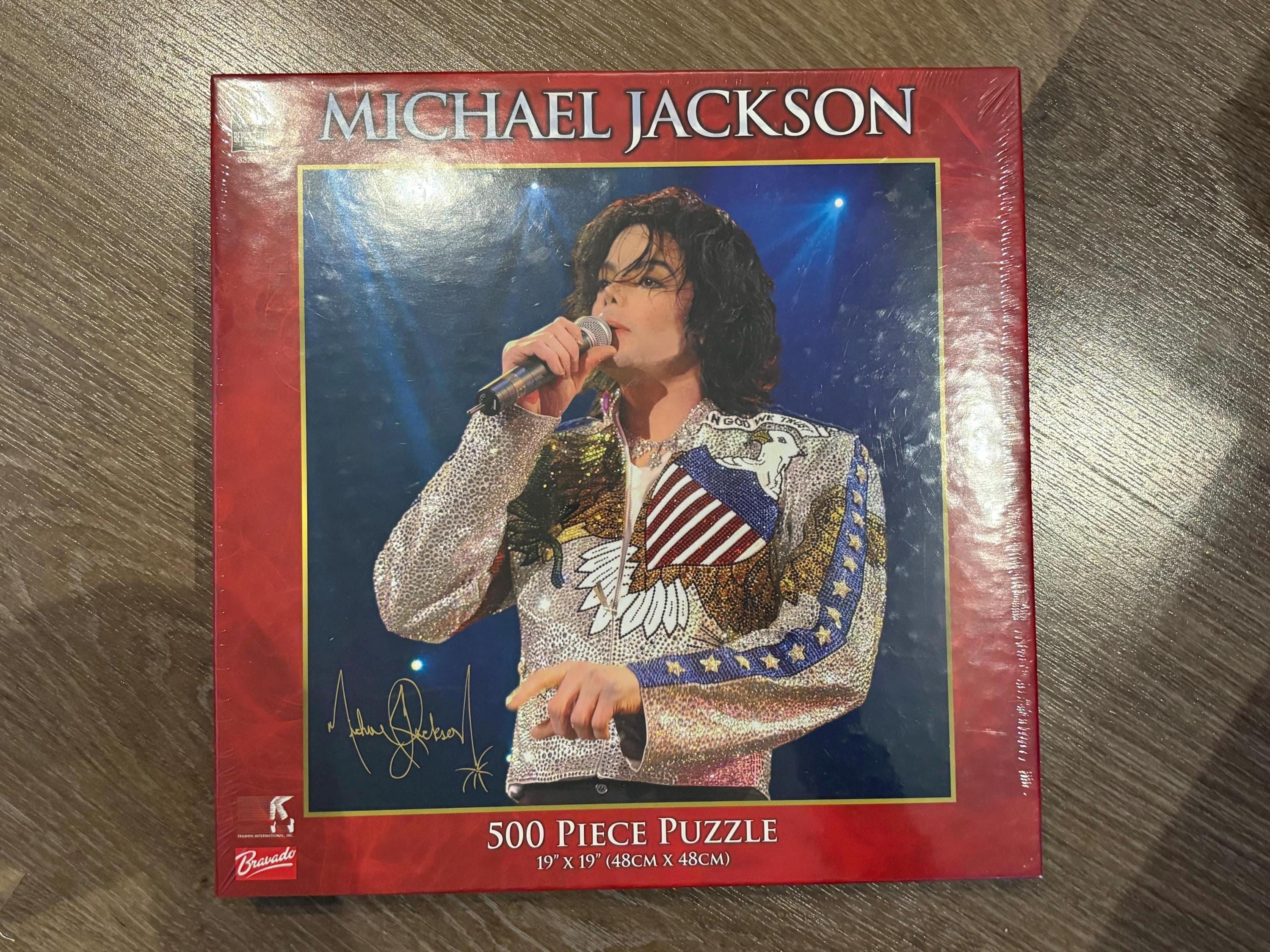 マイケルジャクソン　キング・オブ・ポップ　1000ピースパズル Amazon.co.jp: 1000ピース ジグソーパズル マイケル ジャクソン