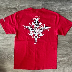 Vintage Deadstock Y2K Nike Shox Animal Graphic Shirt Size Small Made in Canada - Rare FREE SHIP image 5