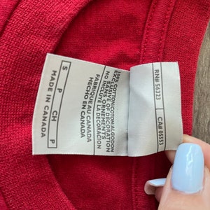 Vintage Deadstock Y2K Nike Shox Animal Graphic Shirt Size Small Made in Canada - Rare FREE SHIP image 9