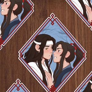 Wei Wuxian Lan Wangji Sticker