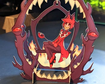 Alastor - Hazbin Hotel Paper Craft Standee