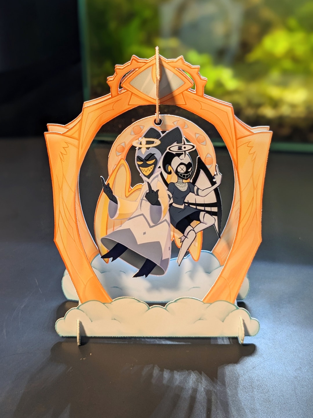 Adam and Lute - Hazbin Hotel Paper Craft Standee - Etsy Canada