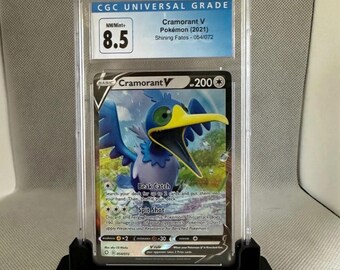 CGC/CSG Vertical Standard Size Graded Card Display Stand Black