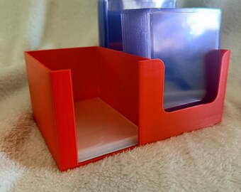 3D Printed Trading Card Organizer: Triple Slot Card Caddy