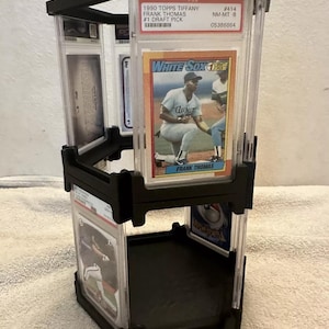Psa Six-sided Standard Slab Graded spinning stand/display/holder