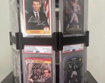8 sided octagon graded card standard trading card display/holder/stand