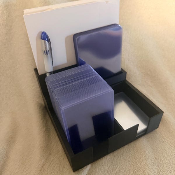 Rip And Ship Card Station - Sleeving And Supply Organizer For TCG & Sports cards