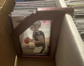Card Dividers - TCG & Collectible Box Organizers (Set of 4, 3D Printed)